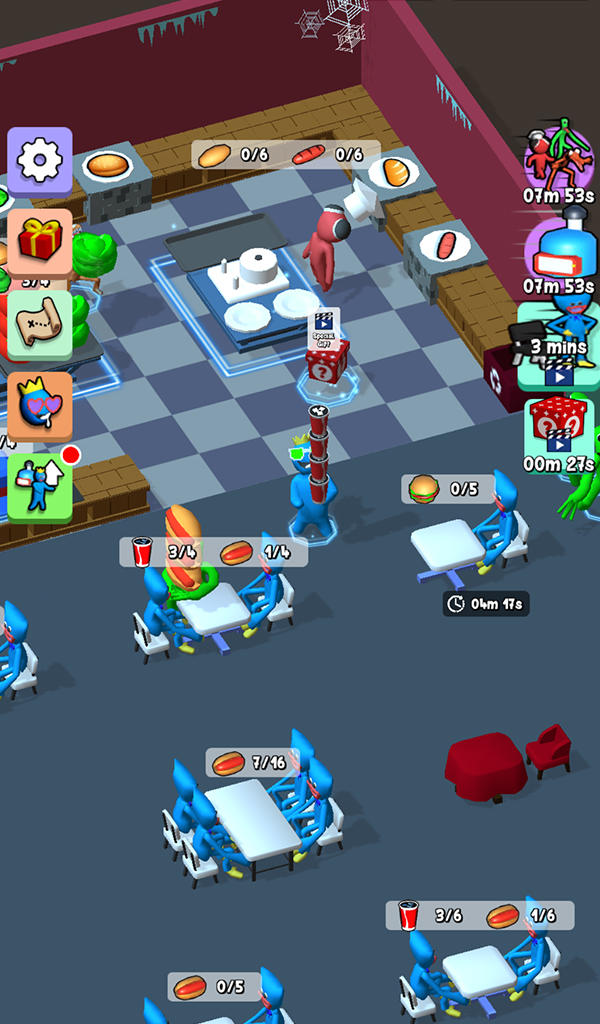 Screenshot of Rainbow Restaurant Cook Tycoon