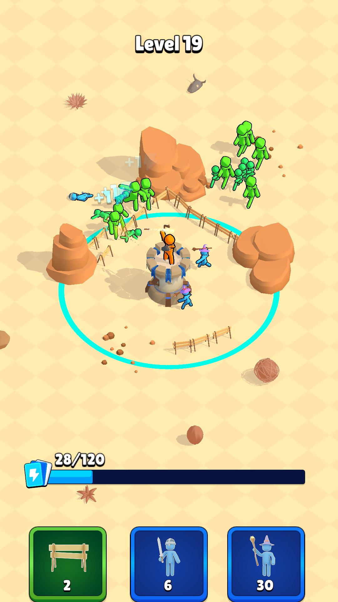 Archer Defense Game Screenshot
