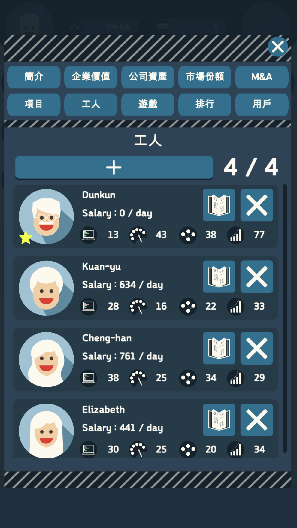 Capitalist : Game Company 遊戲截圖