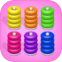 Icon of Color Sort 3D — Hoop Stack