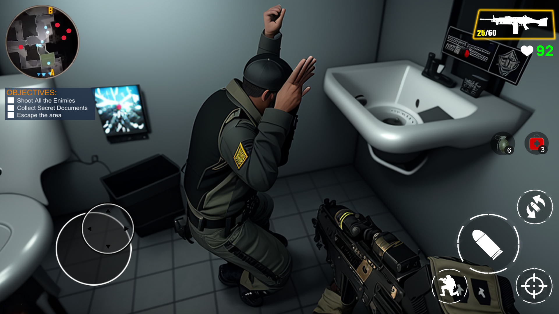 SWAT Games Elite Team Offline Game Screenshot