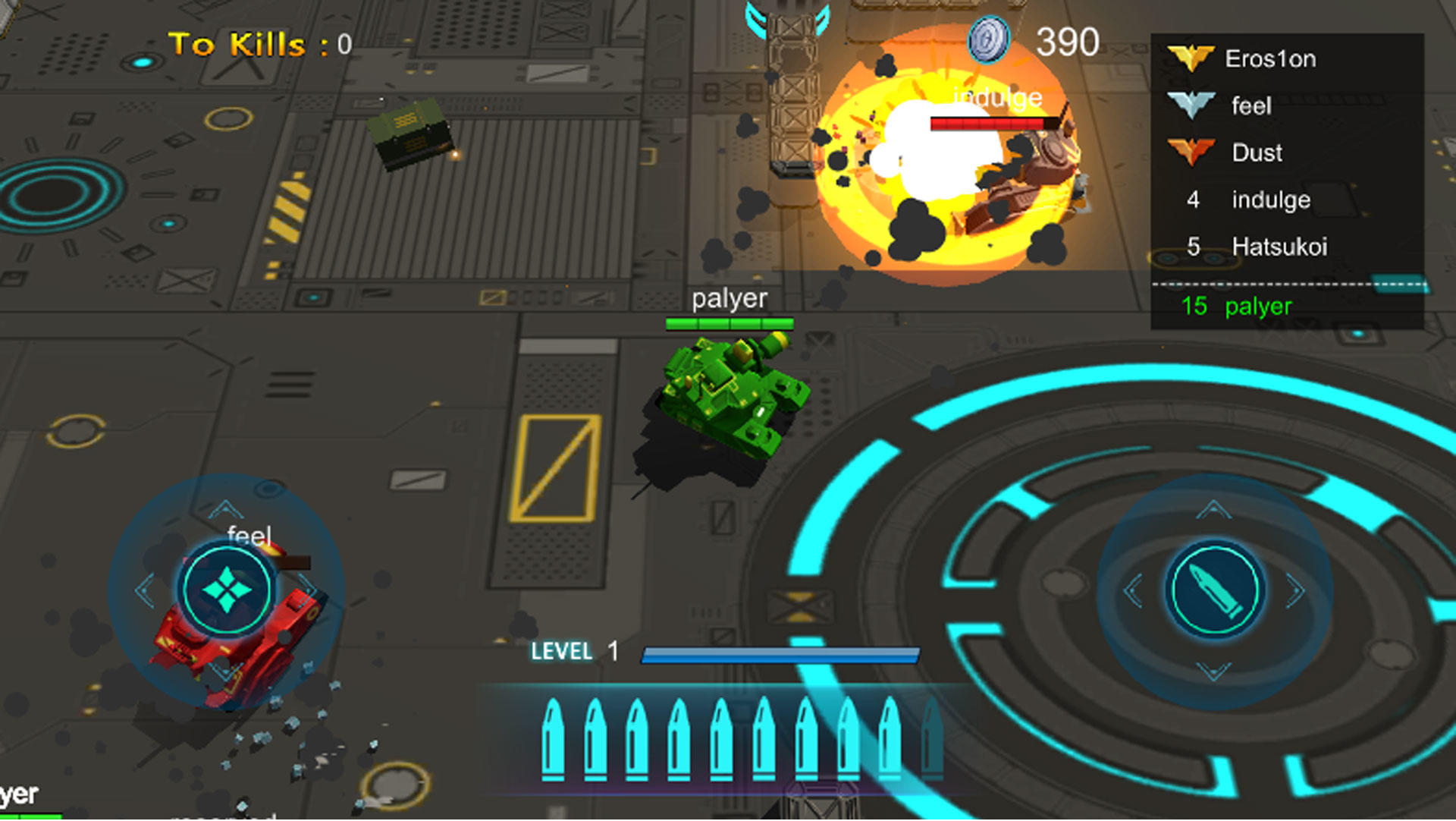 Screenshot of Tanks Storm