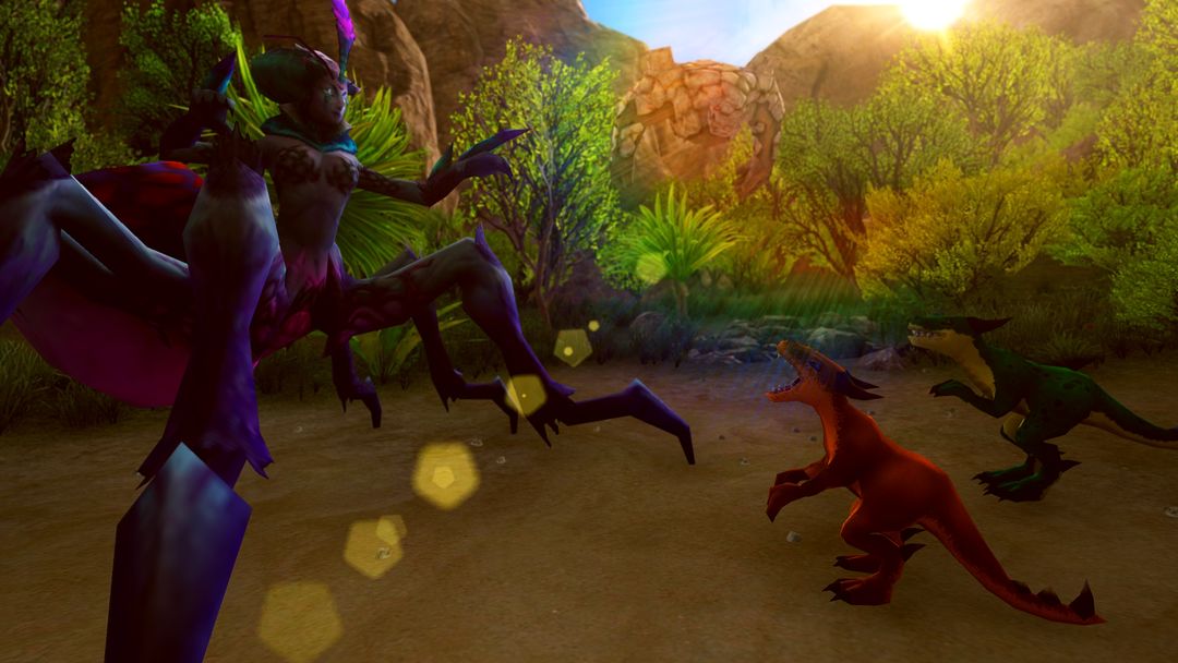 Screenshot of Raptor Dinosaur Simulator