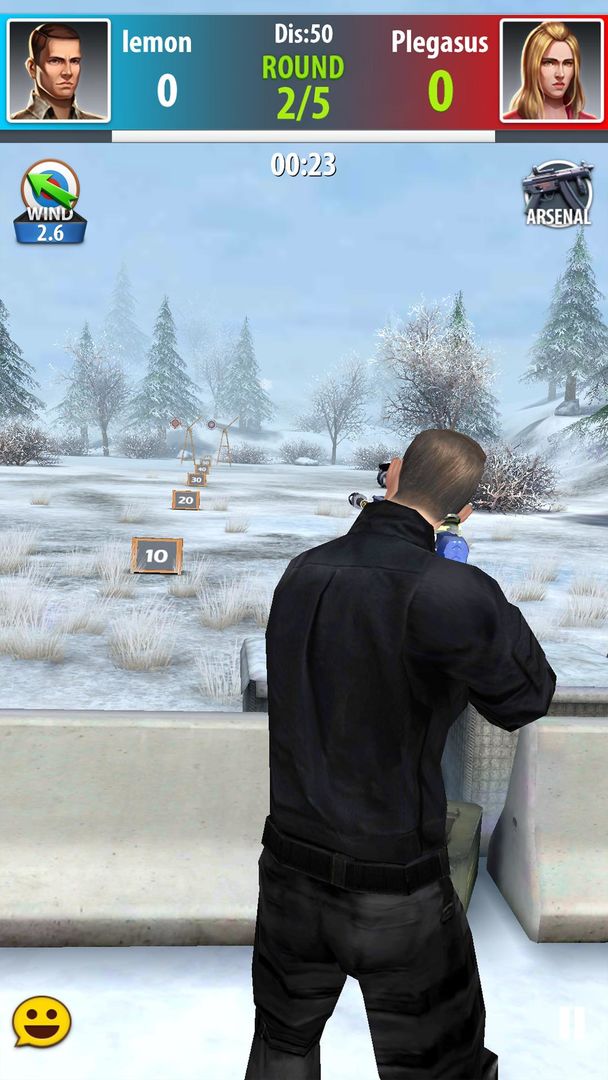 Screenshot of Shooting Battle