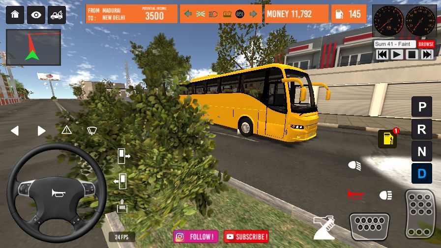 Screenshot of INDIA BUS SIMULATOR