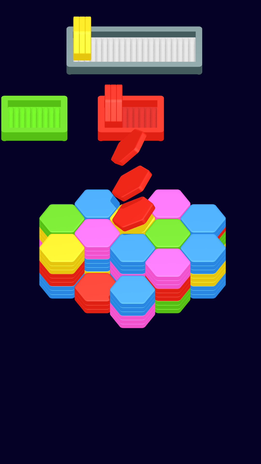 Hexa Dash!: Color Match Puzzle 遊戲截圖