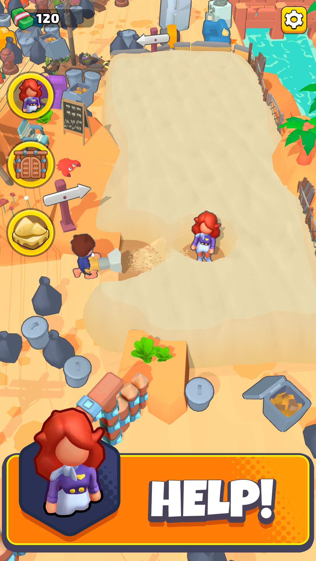 Clean n Craft Game Screenshot