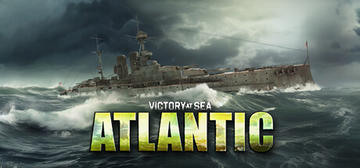 Banner of Victory at Sea Atlantic - World War II Naval Warfare 