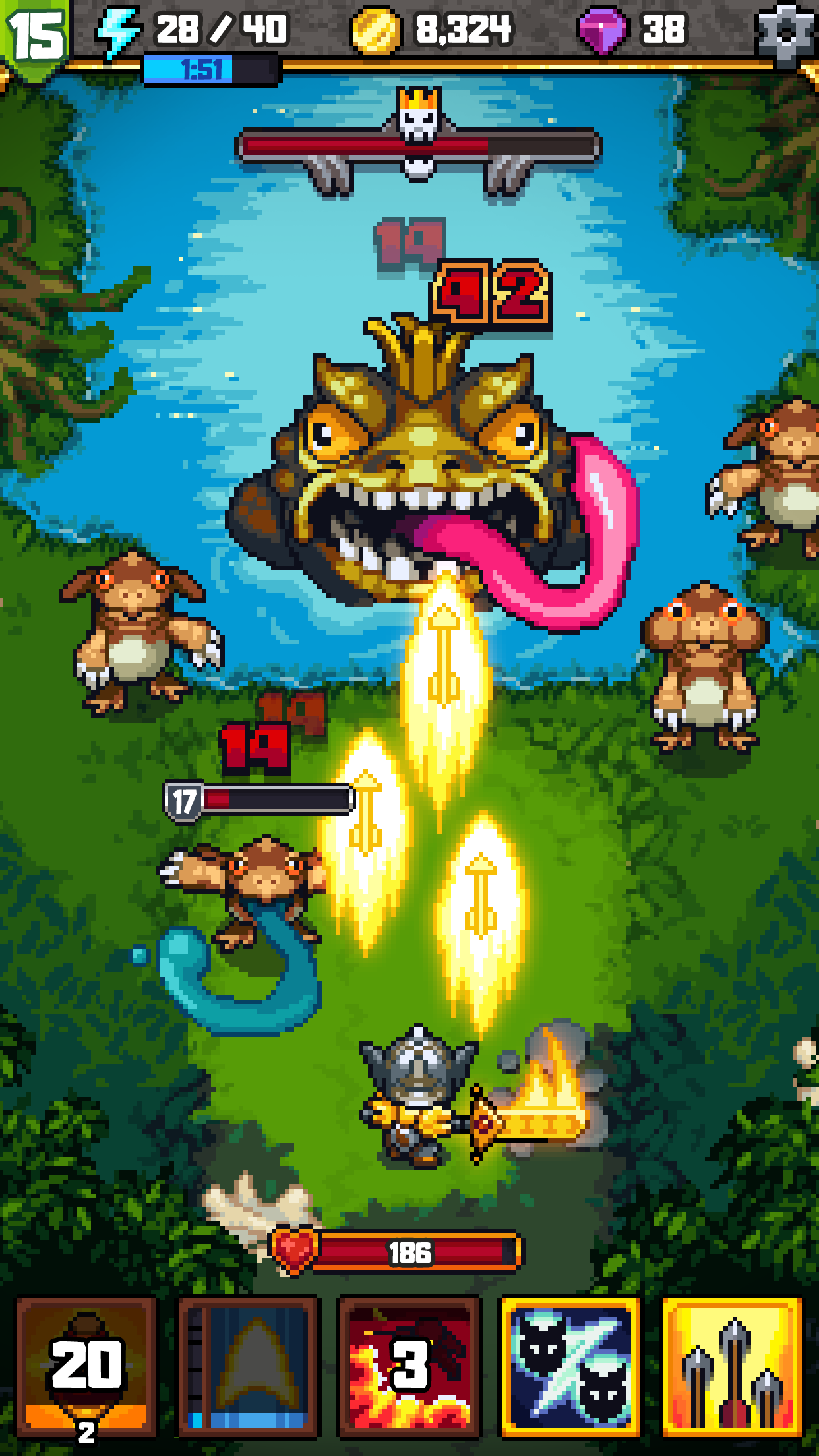 Dash Quest 2 Game Screenshot