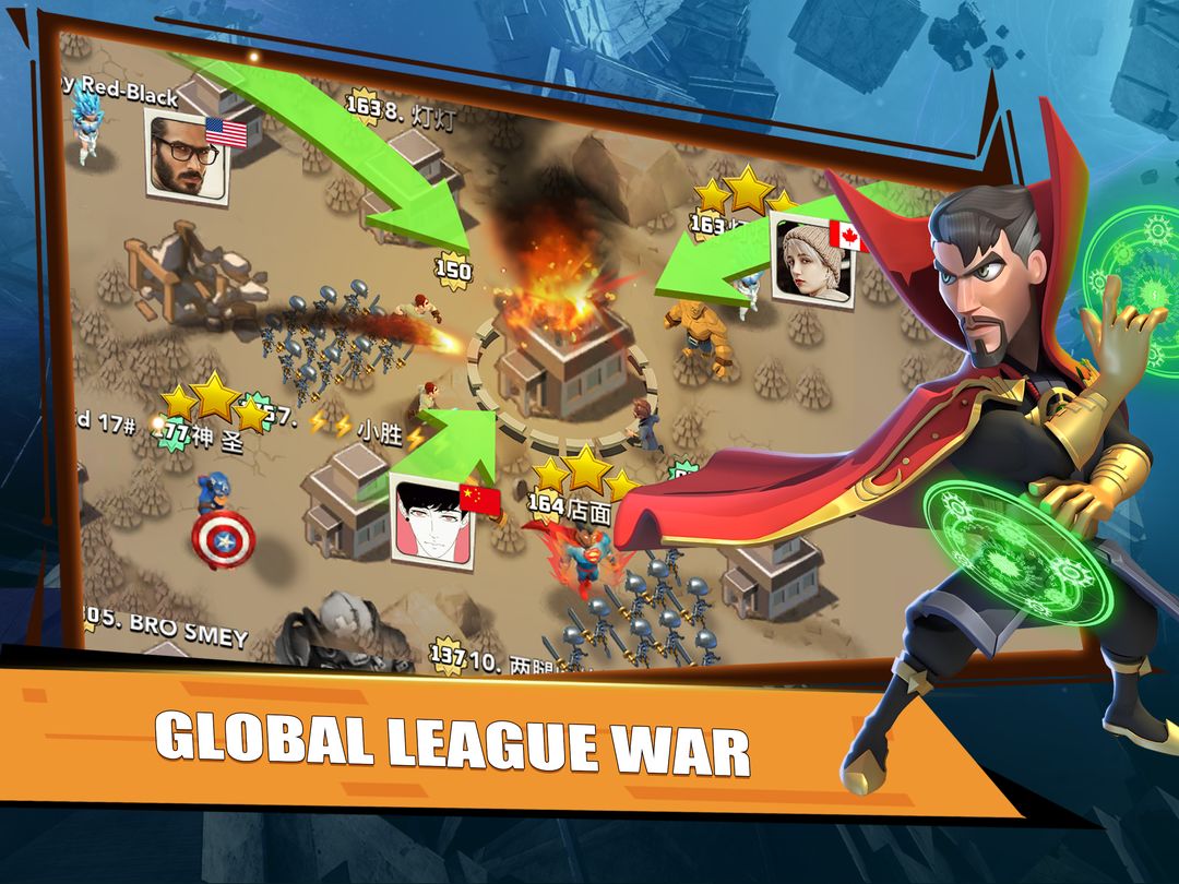 Screenshot of Rise of Heroes: Zombies Mobile - Epic SLG