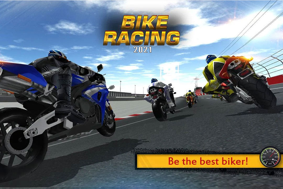 自行車比賽3D：摩托車遊戲遊戲截圖