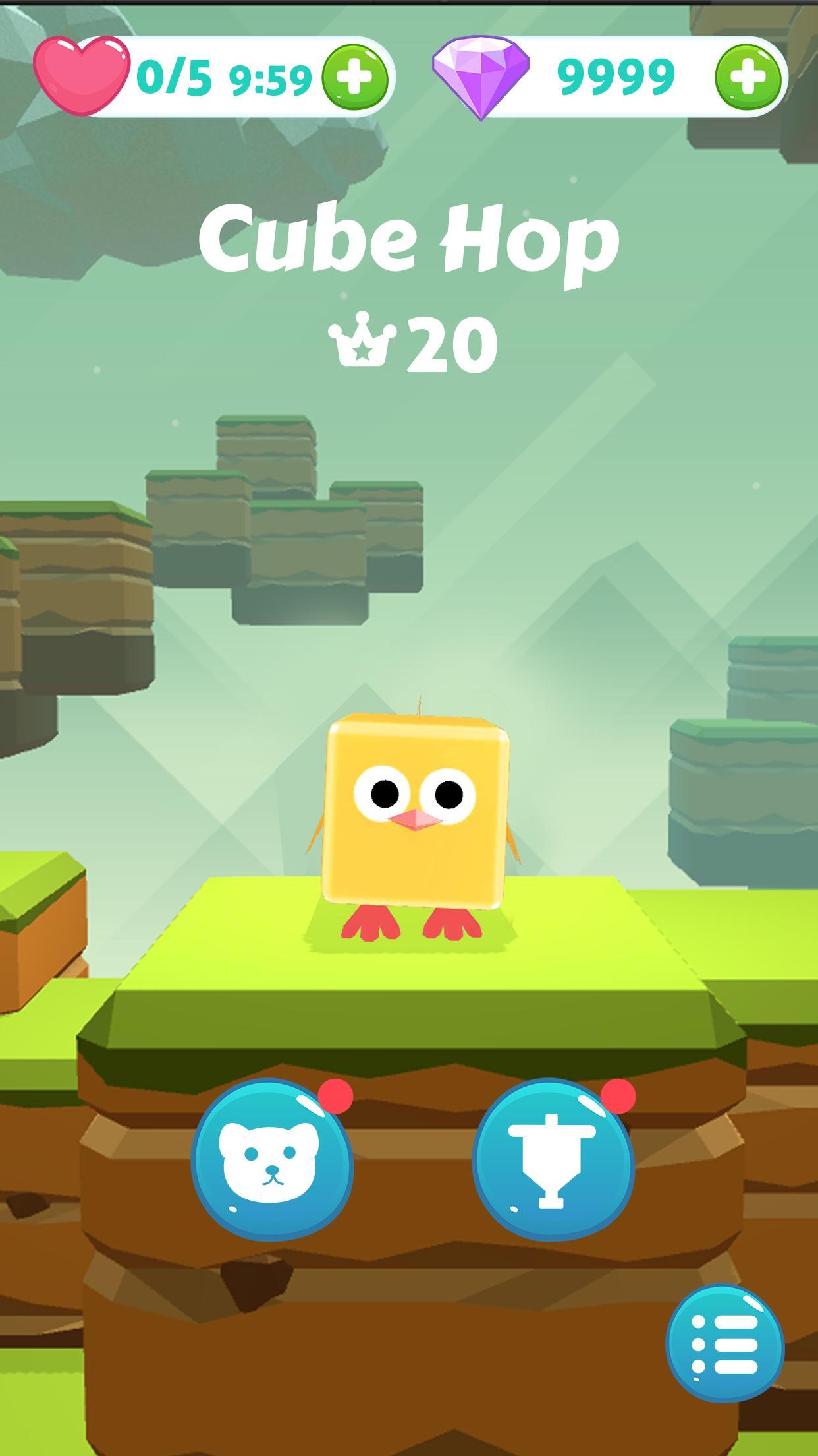 Cube Hop Jump Game Screenshot