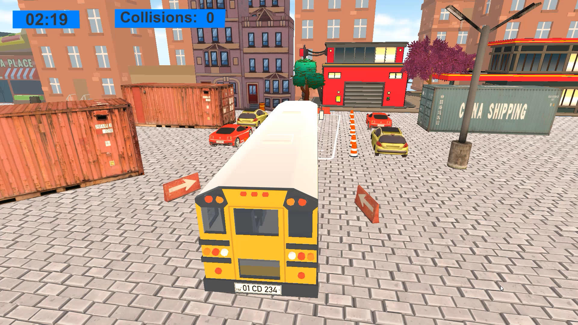 Screenshot of Parking light