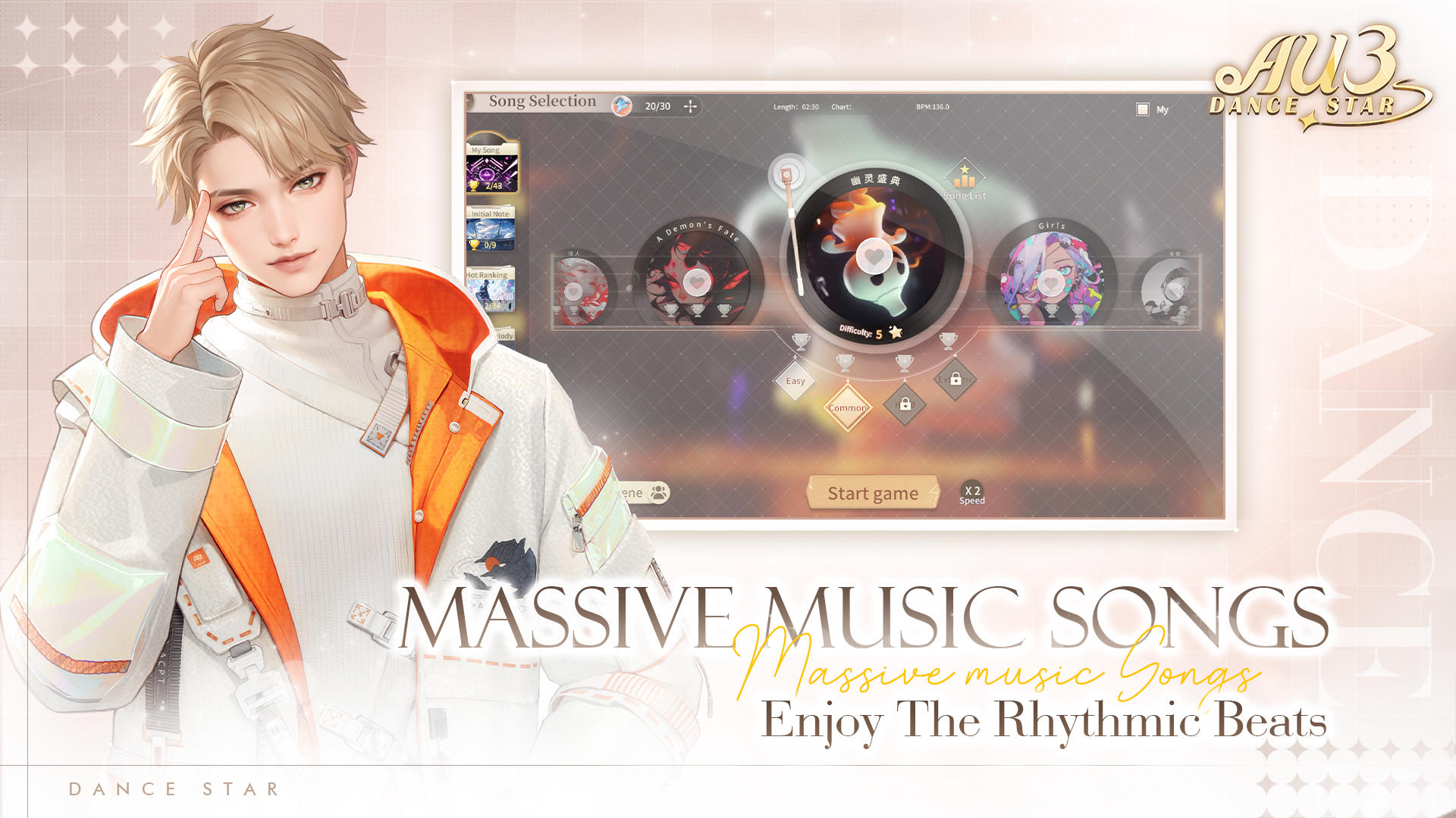 AU3-Dance Star Game Screenshot
