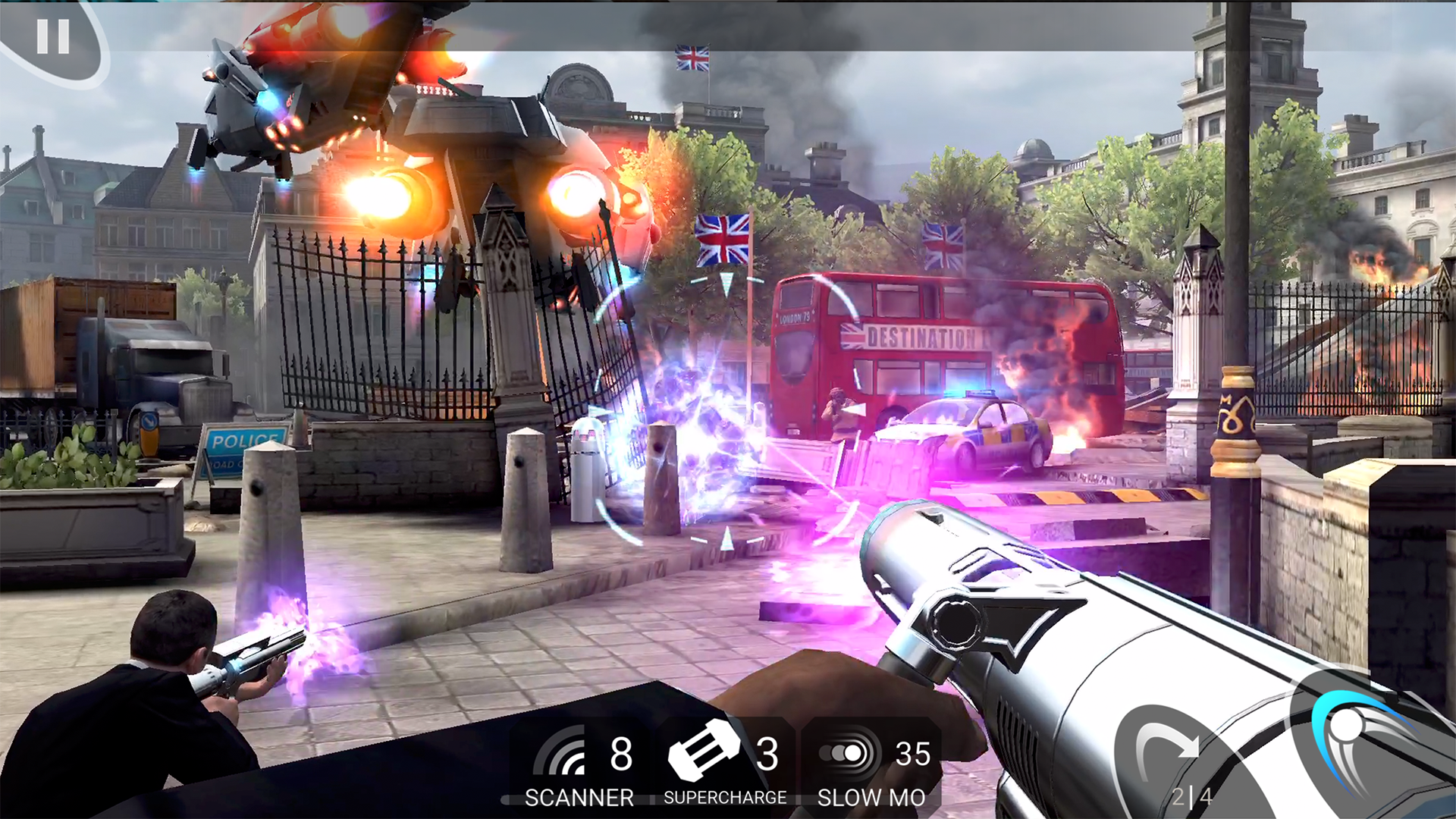Men In Black: Galaxy Defenders Game Screenshot
