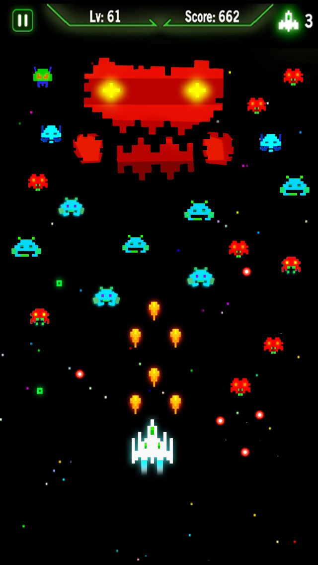 Screenshot 1 of invasores espaciales 