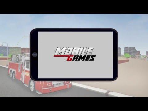 Fire Truck Racer: Chicago 3D 비디오 스크린샷