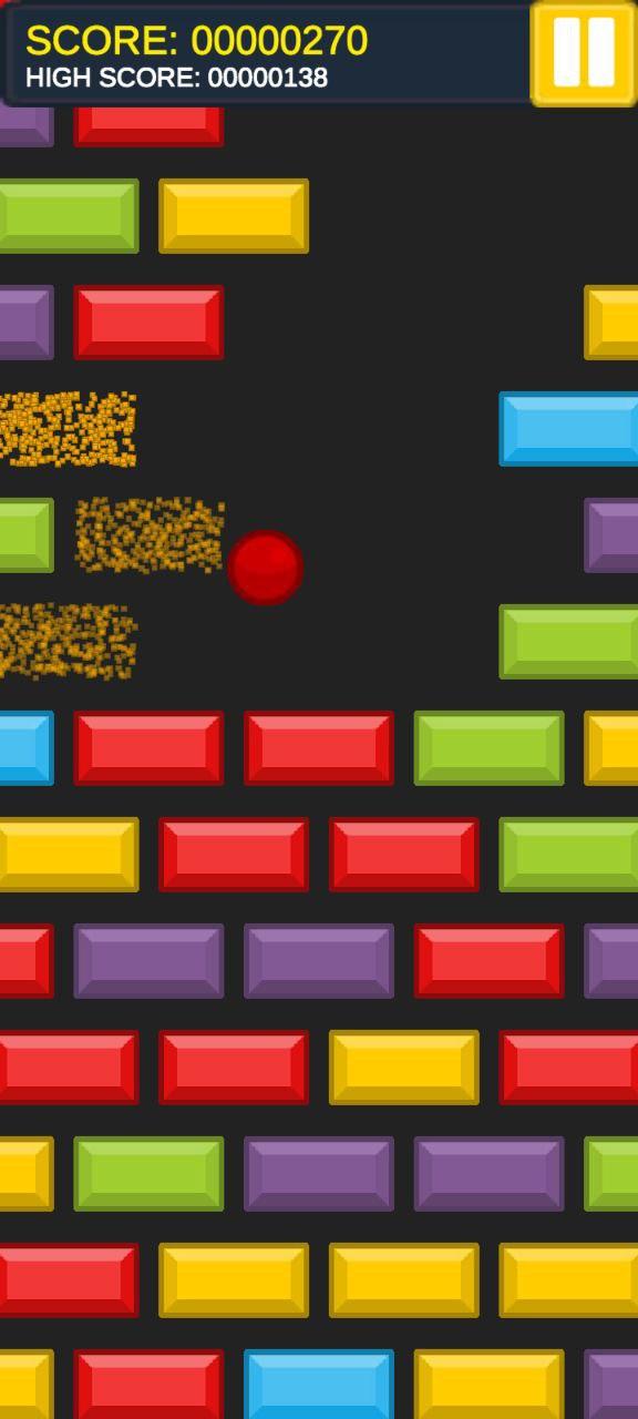 Breaking Bricks screenshot game
