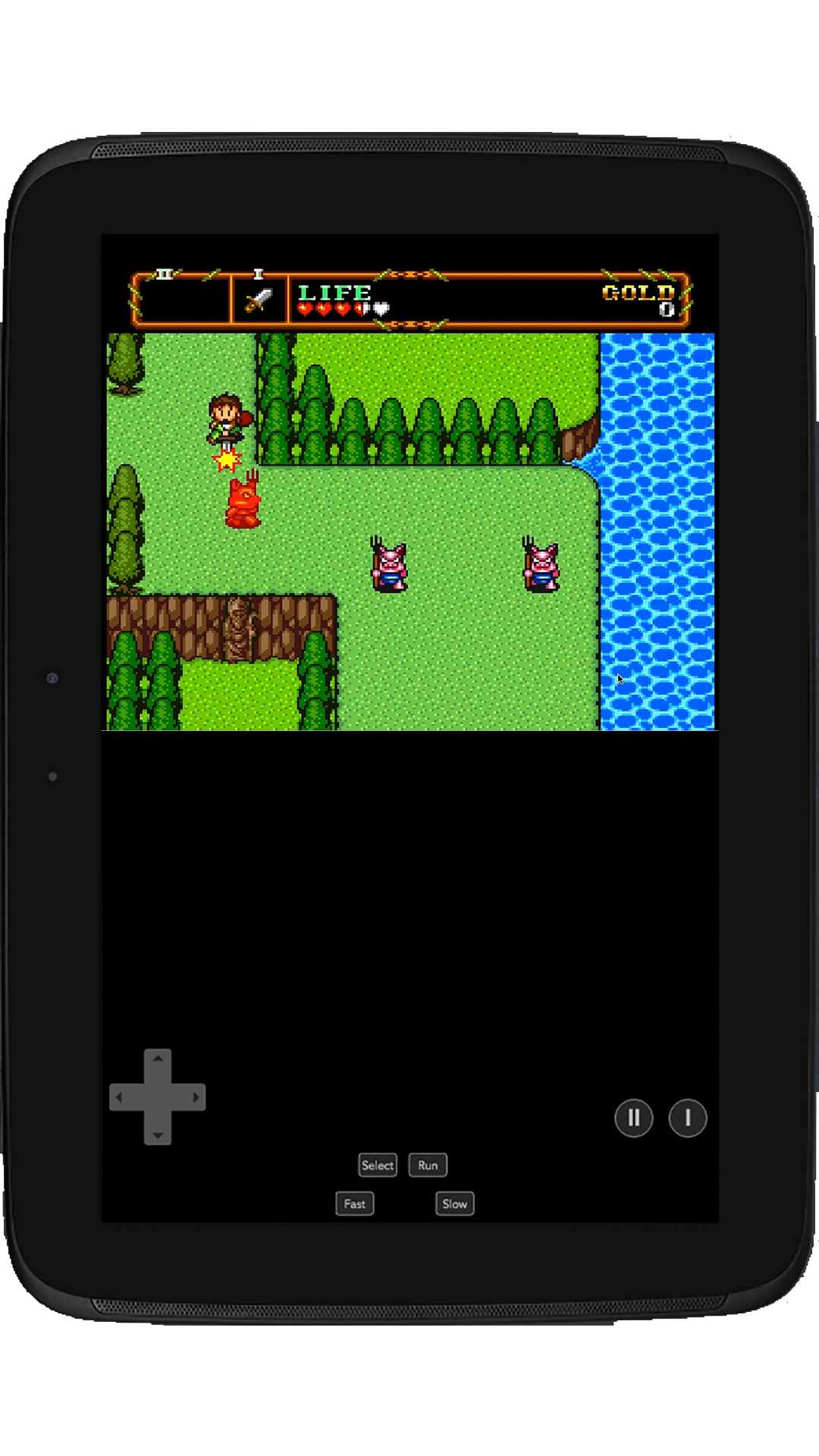 Neutopia II PCE Game Screenshot