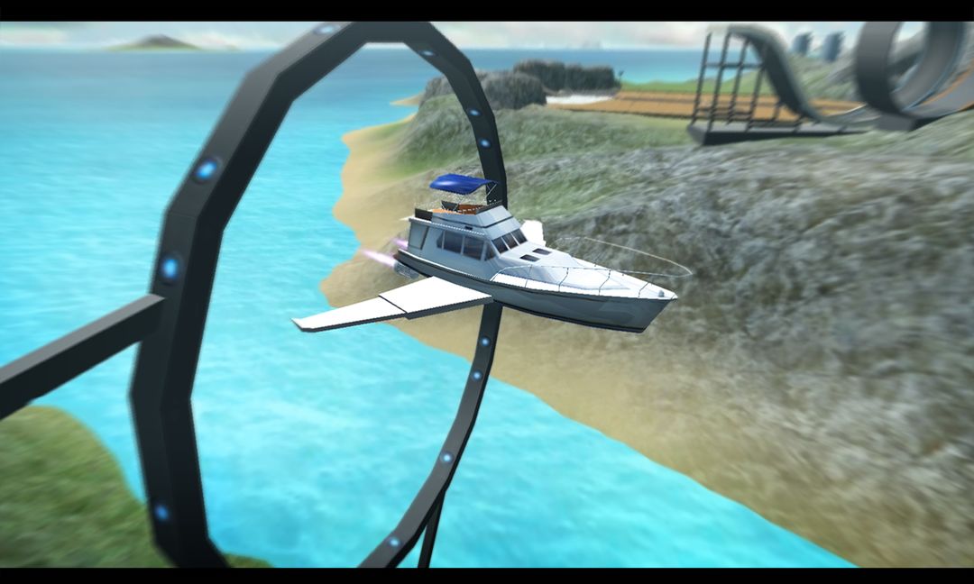 Screenshot of Game of Flying: Cruise Ship 3D