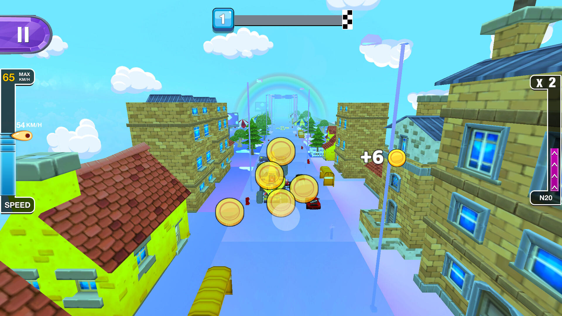 Vice City Race screenshot game