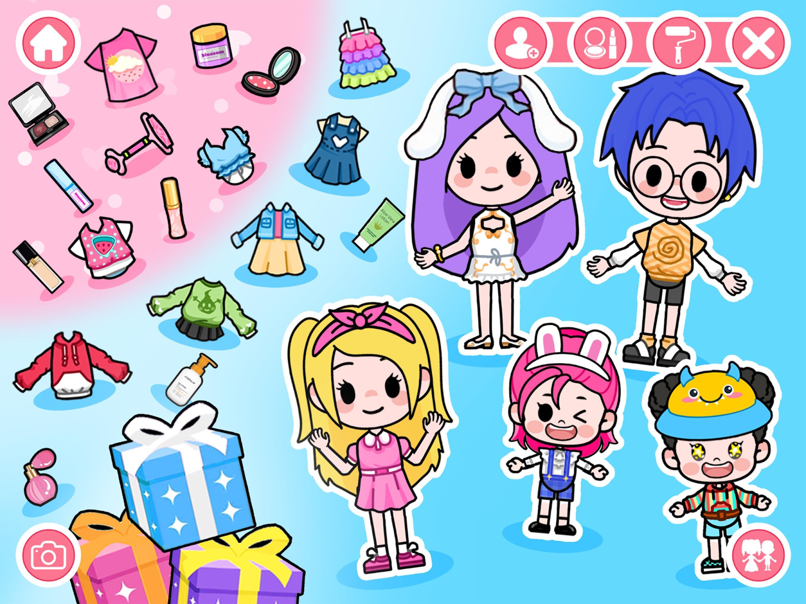 Princess Town Avatar Maker Game Screenshot