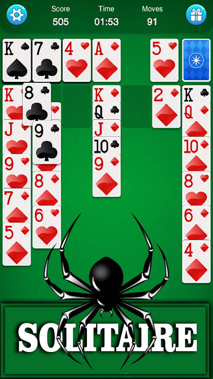 Jogo de cartas Spider Solitaire nº 1 versão móvel andróide iOS apk baixar  gratuitamente-TapTap