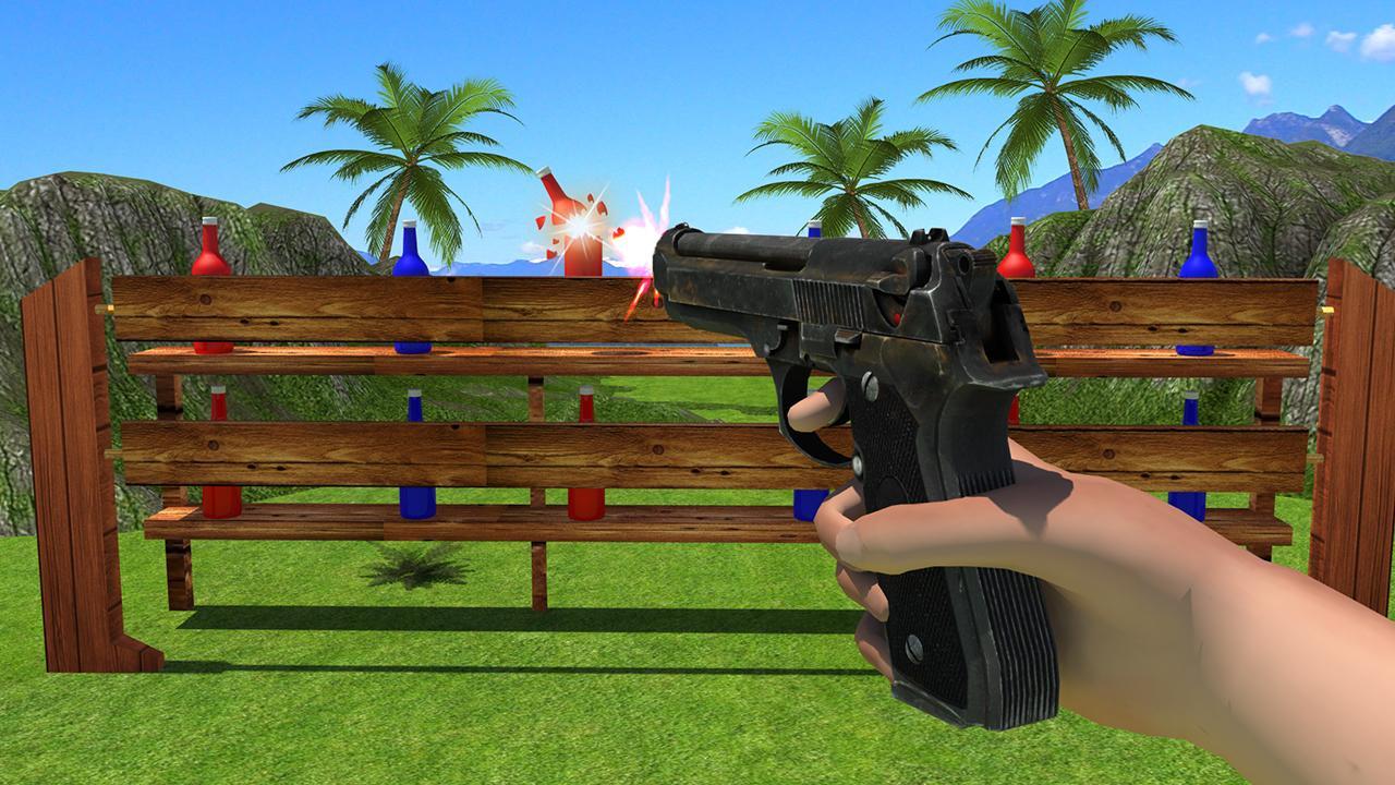 Скриншот игры Bottle Shoot Expert