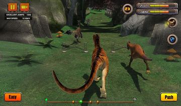 Dinosaur Race 3D Game Screenshot
