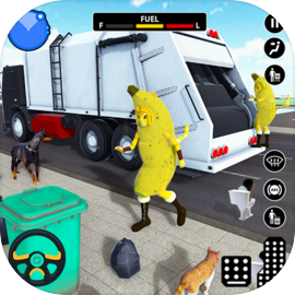 Garbage Truck - Toilet Games