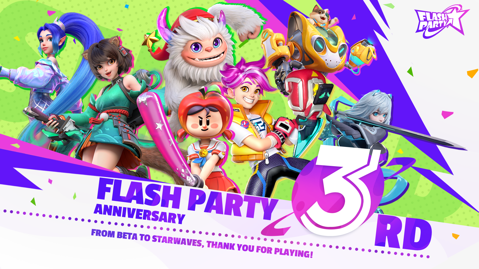 Banner of Flash-Party (PC) 