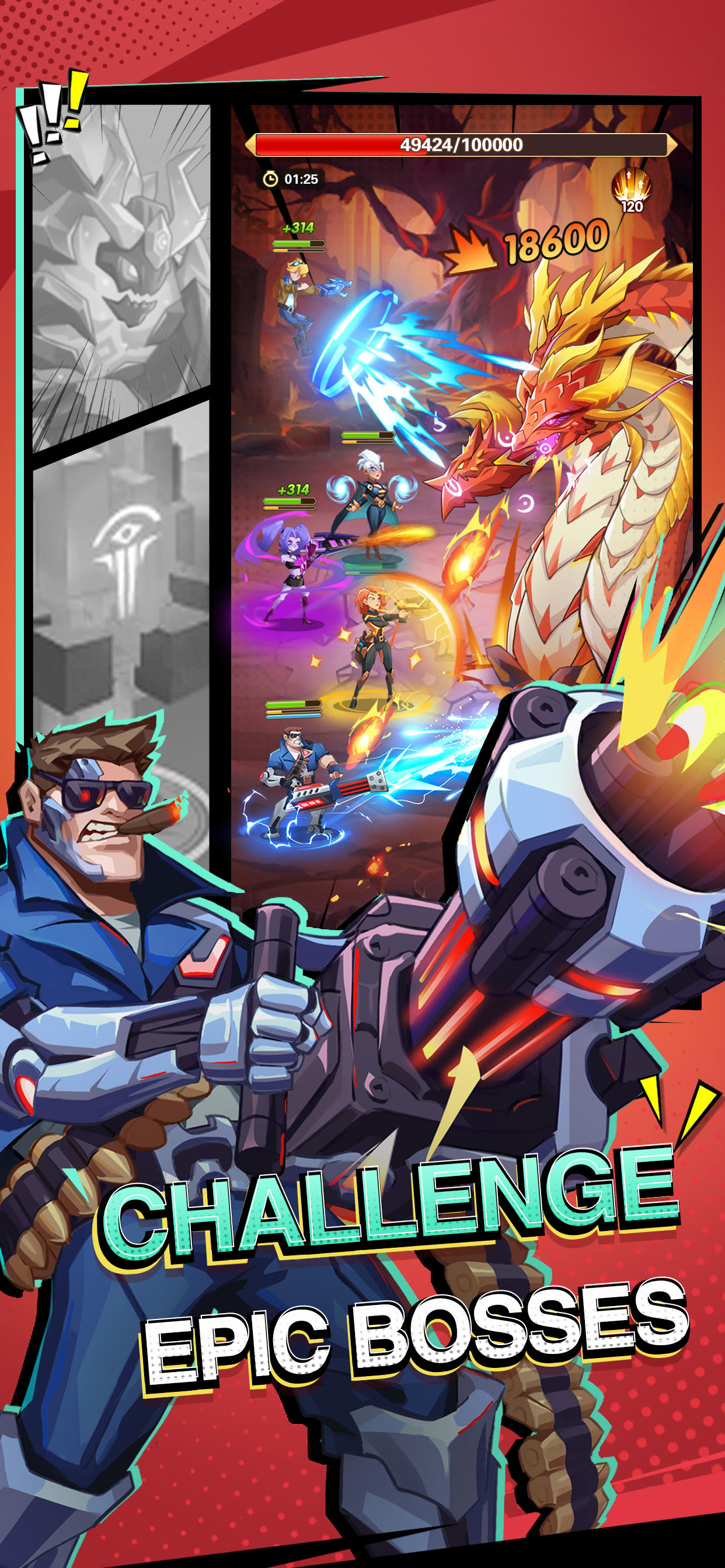 Screenshot of Heroes Bang: Idle RPG Arena