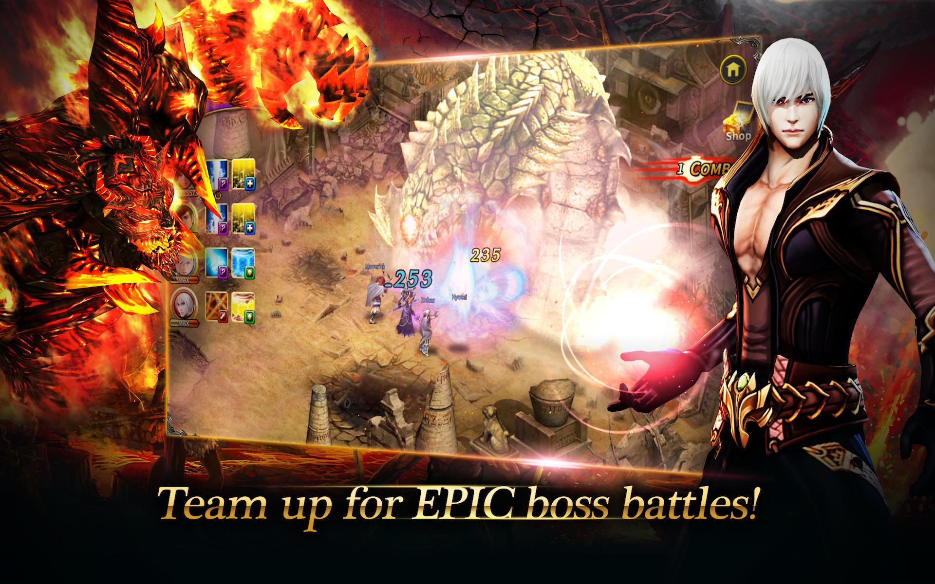 Arcane Online - Best 2D Fantas Game Screenshot