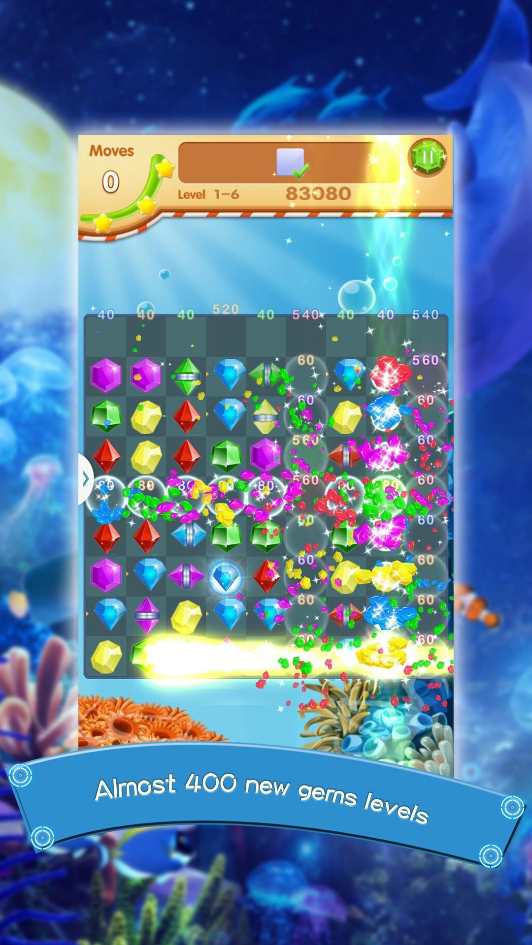Скриншот игры Sea Treasure：Match 3