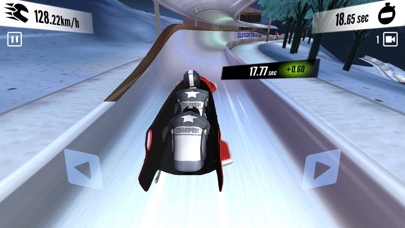 Sleigh Champion  Winter sports Game Screenshot