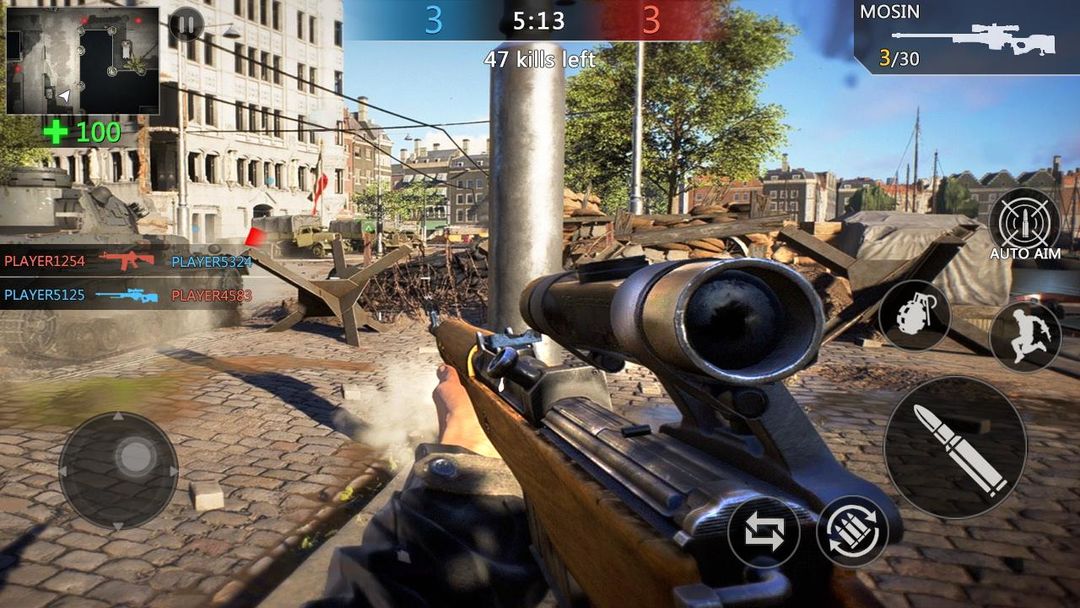 Gun Strike Ops:WW2 fps shooter ภาพหน้าจอเกม