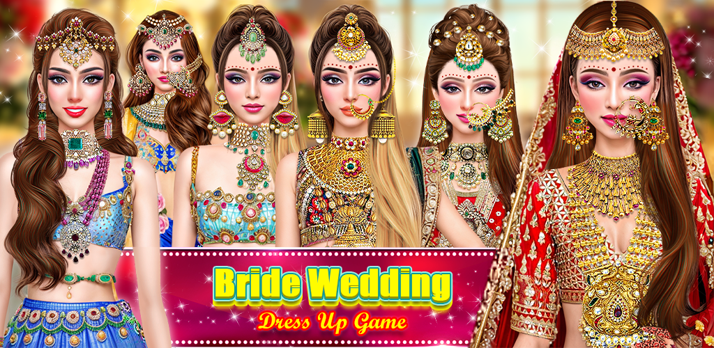 Bride Wedding Dress-up Games ゲームのスクリーンショット