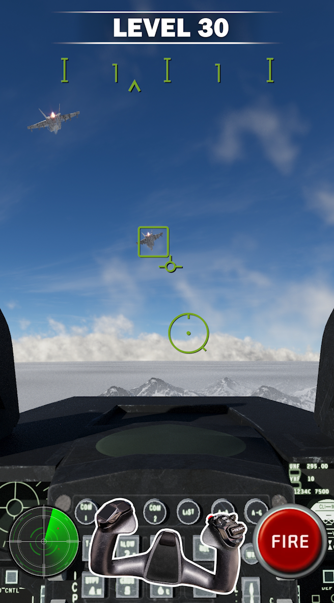 Plane Warfare Game Screenshot