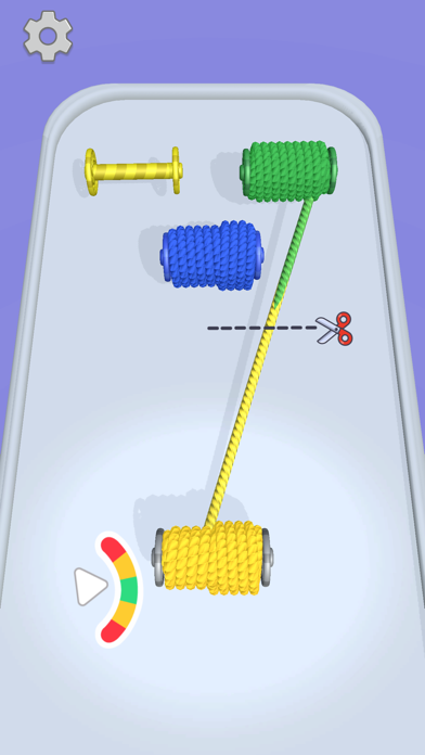 Spool Winding Game Screenshot