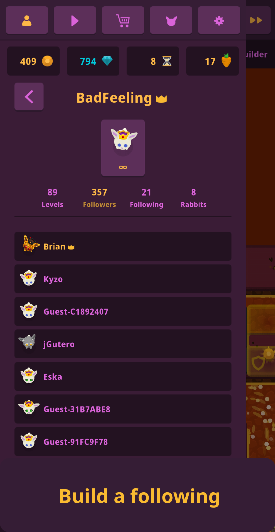 King Rabbit - Puzzle Game Screenshot