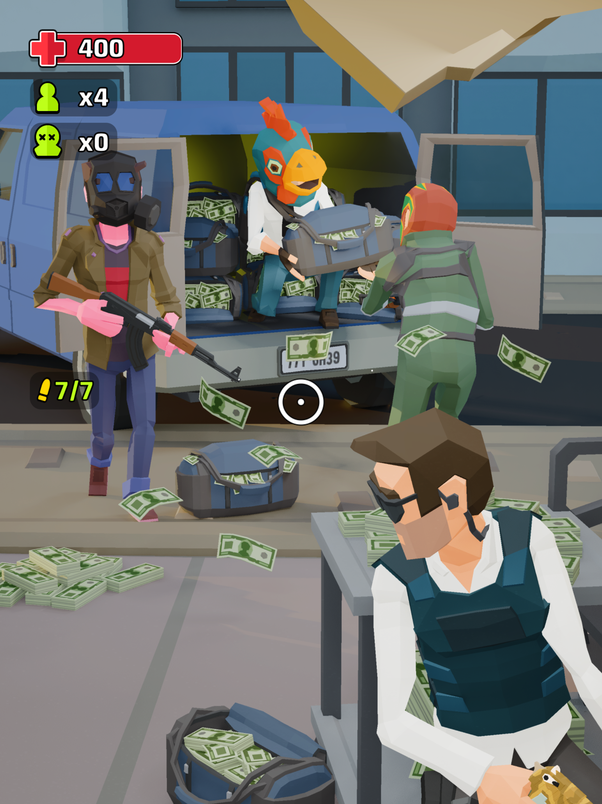 Crime City: Bank Robbery遊戲截圖