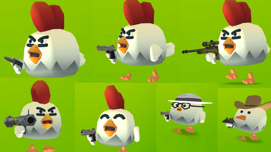 Chicken Gun ภาพหน้าจอเกม