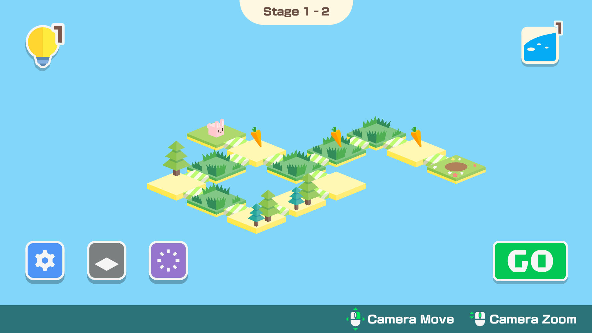 PANEL RABBIT Game Screenshot