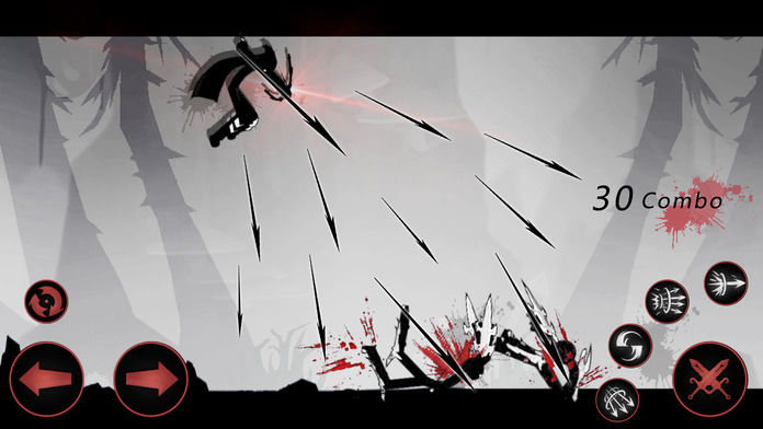 Скриншот игры Stickman Fight-shadow