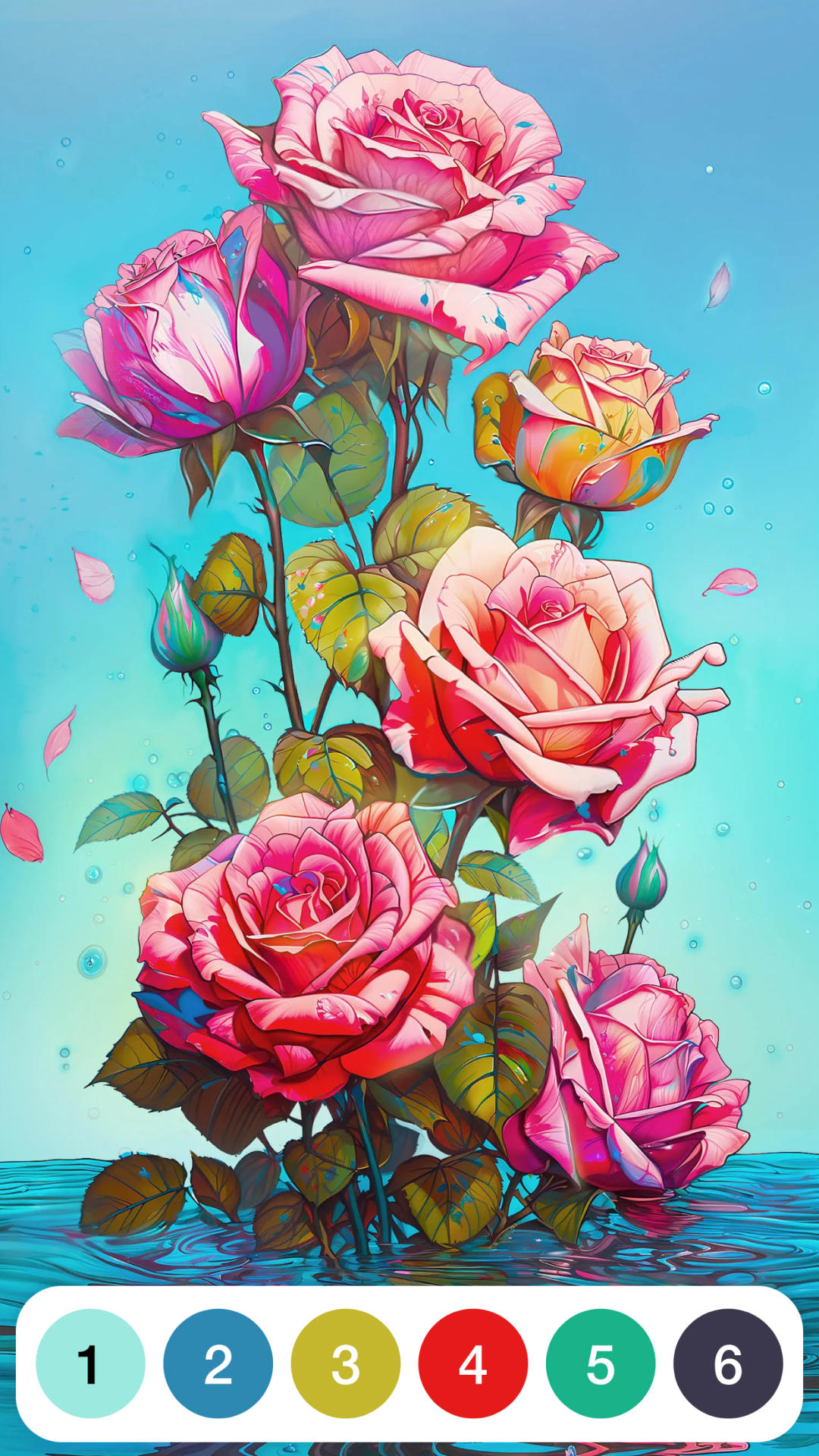 Paint by Number: Coloring Game Game Screenshot