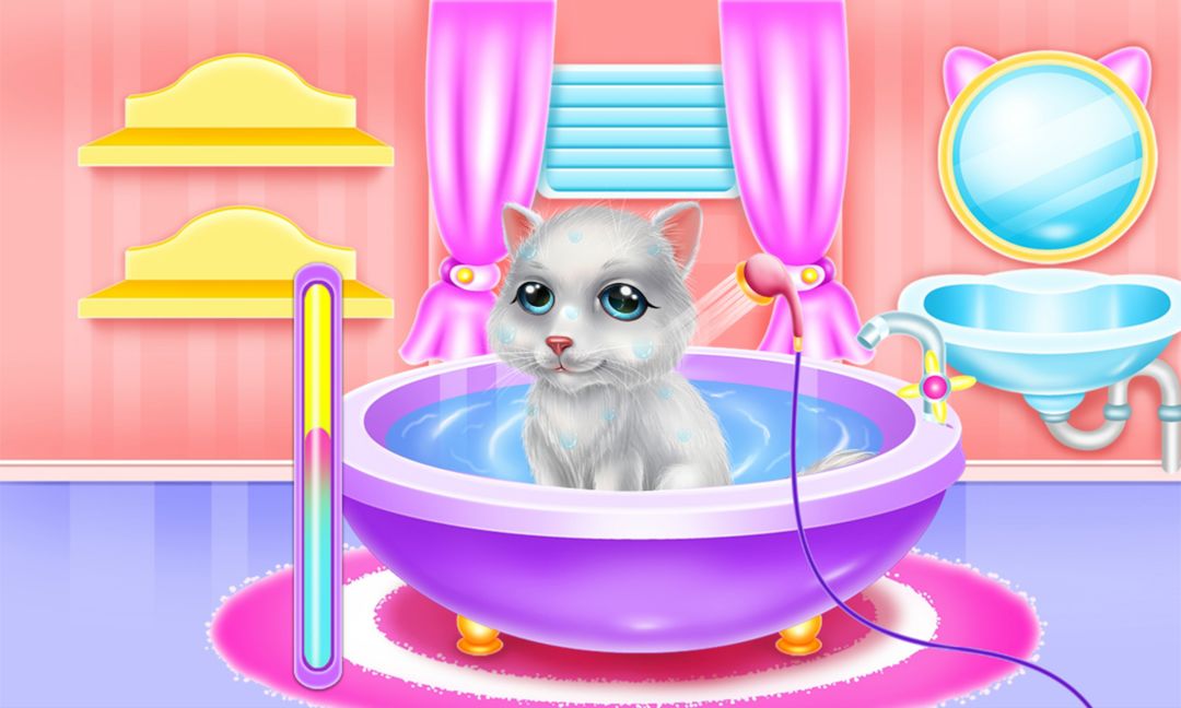 Kitty Beauty Kitty Grooming Spa Salon 게임 스크린 샷
