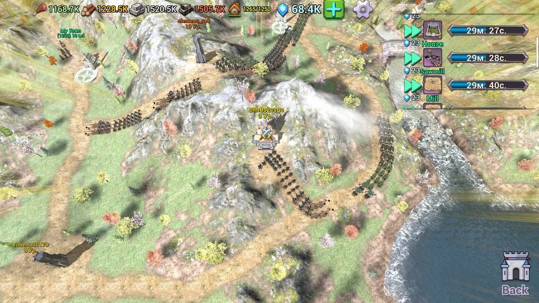 Shadows of Empires: PvP RTS screenshot game