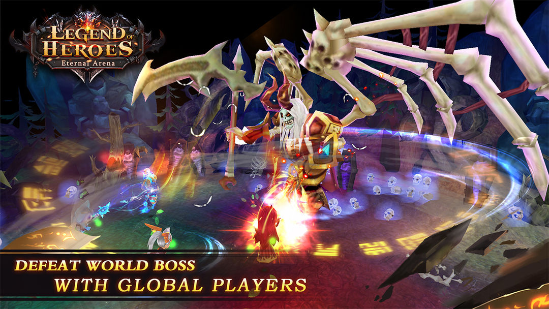 Legend of Heroes : Eternal Arena screenshot game