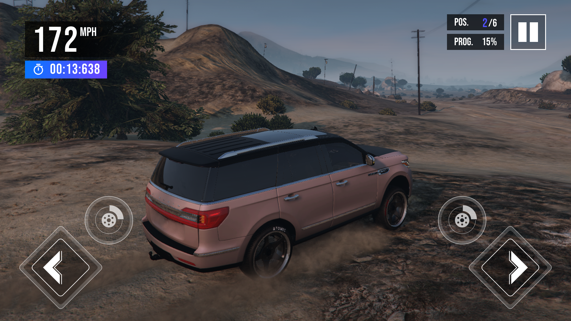Lincoln Car Sim: Drive & Drift Game Screenshot