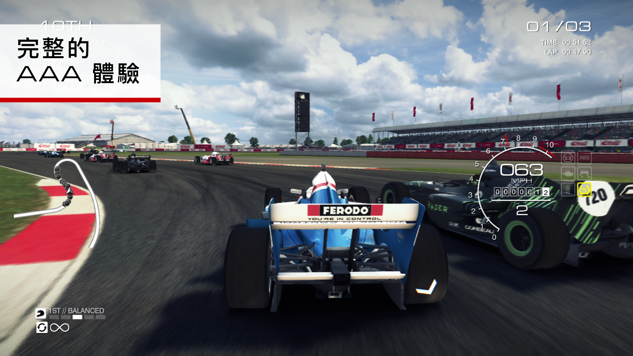 GRID™ Autosport 遊戲截圖